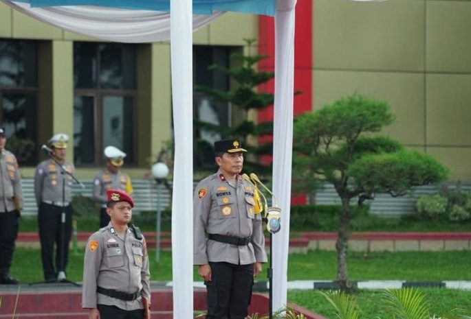 Siap Wujudkan Lalu Lintas Aman dan Nyaman di Sumut,Wakapolda Pimpin Apel Operasi Zebra 2025