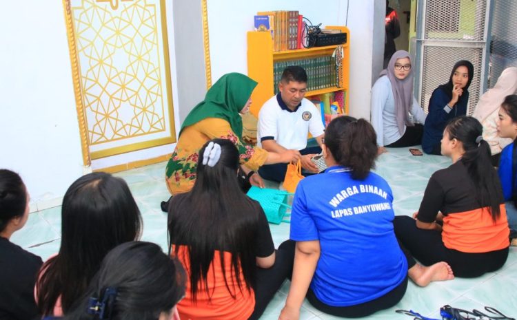Lapas Banyuwangi Bekali Warga Binaan Perempuan Keterampilan Anyaman Kreatif untuk Pulihkan Rasa Percaya Diri