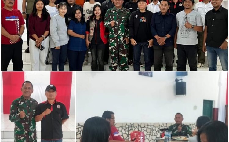  Dandim 1414 / Tana Toraja, Ajak Wartawan Toraja Raya Sinergi Sukseskan Program Asta Cita Pemerintahan Prabowo Gibran 