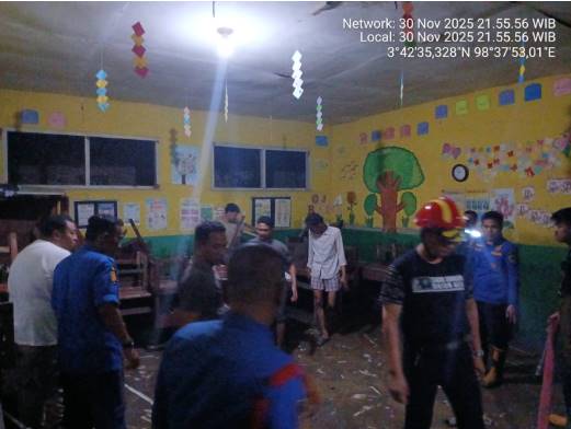  Pasca Banjir Besar di Medan Marelan, Warga Mulai Pulang ke Rumah Masing-Masing 