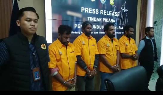  Diduga Terlibat Penyelundupan Manusia, Imigrasi Medan Amankan Pengungsi Asal Sri Lanka 