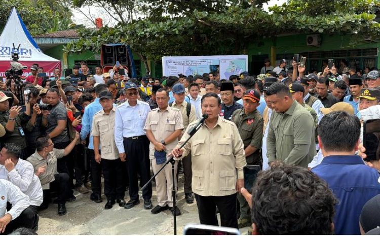  Polda Sumut Kawal Ketat Kunjungan Presiden RI Ke Lokasi Pengungsian Banjir di Tanjung Pura 