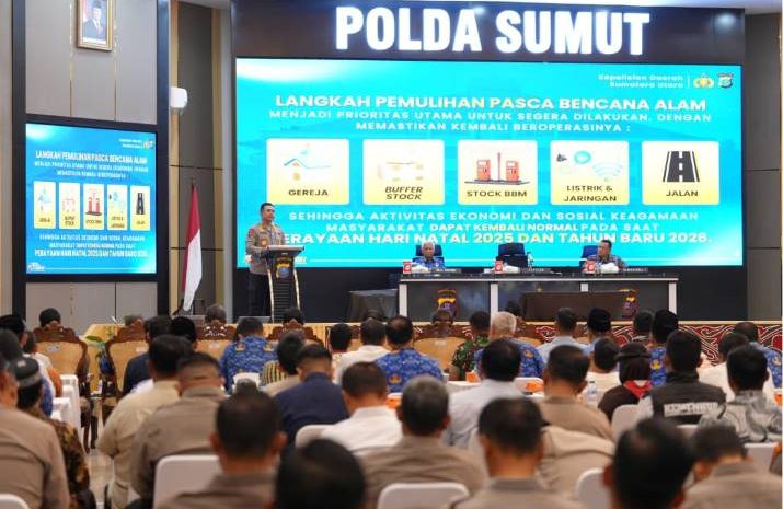  Kapolda Sumut Tekankan Sinergi Lintas Sektor pada Operasi Lilin Toba 2025 