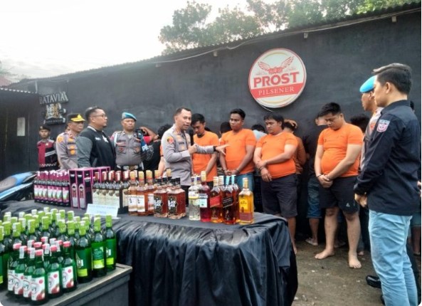  Polrestabes Medan Ungkap Jaringan Narkotika di Cafe Terbul Pancur Batu 