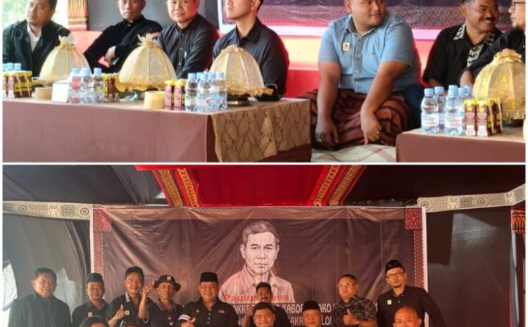 Ketum PSI Kaesang Pangarep Hadiri Upacara Kematian Ayah Politisi PSI Benediktus Papa Di Kabupaten Tana Toraja 