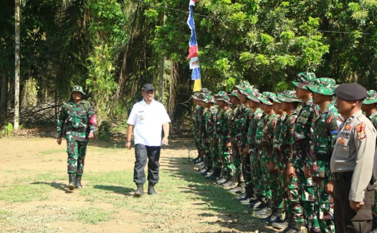  TNI Manunggal Membangun Desa (TMMD) ke-128 Tahun 2026 Resmi di Buka, Bupati Armia: Pastikan Pengerjaan Tepat Waktu dan Bermanfaat 