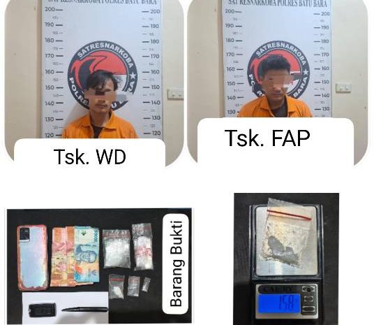 Bongkar Jaringan Narkoba, Dua Terduga Pelaku Ditangkap Dalam Satu Malam 