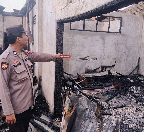 Dua Rumah Terbakar di Perbaungan, Satu Korban Kena Luka Bakar 