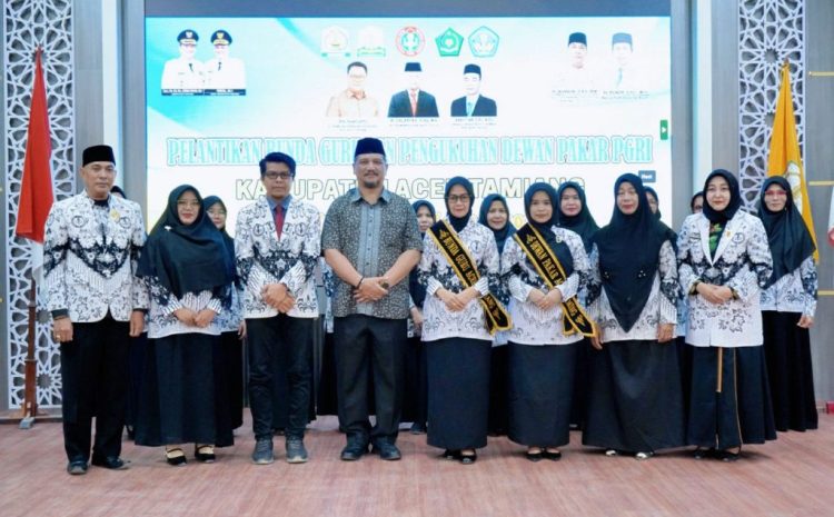 Bupati Aceh Tamiang Hadiri Pelantikan Bunda dan Dewan Pakar PGRI: Peningkatan Mutu Guru dan Pendidikan Pascabencana Diharapkan