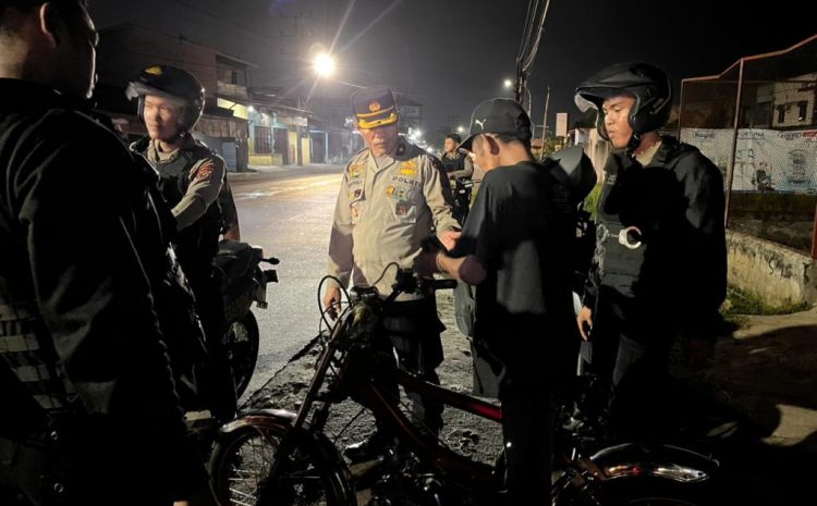  Patroli KRYD Dibelawan Amankan 4 Pelaku Tawuran dan Pungli Yang Sempat Viral di Sicanang