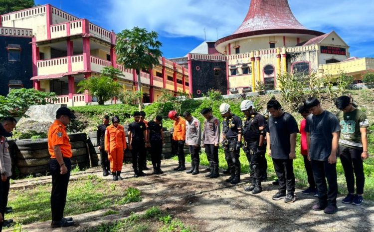 Brimob dan Basarnas Nias Gelar Latihan Gabungan, Tingkatkan Kesiapan Hadapi Situasi Darurat