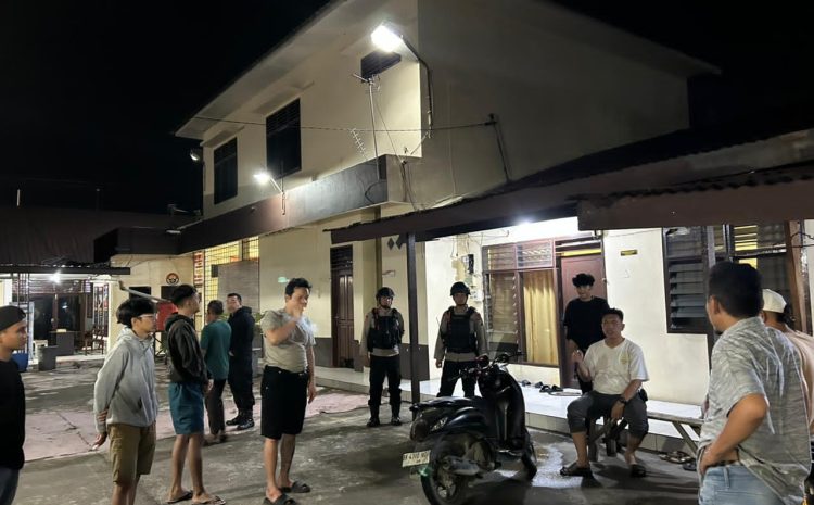  Tingkatkan Patroli KRYD, Yon C Pelopor Antisipasi Gangguan Keamanan di Permukiman