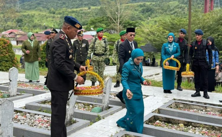  Sat Brimob Polda Sumut ikuti ziarah Hari Kebangkitan Nasional ke-118 di Tapanuli Selatan