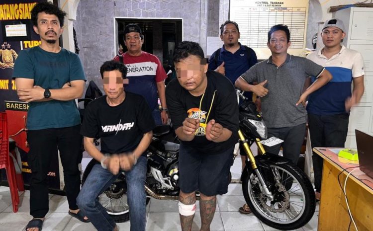  Sempat Buron 3 Hari 2 Pelaku Pencurian Motor Dinas Kodim Berhasil Diamankan Polisi