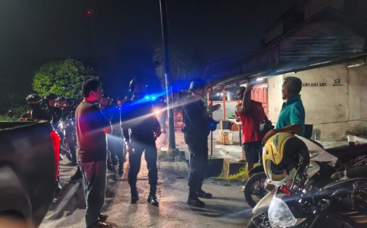  Patroli Respons Cepat Aduan Warga, Antisipasi Geng Motor, Brimob Sumut Sisir Titik Rawan di Kota Medan
