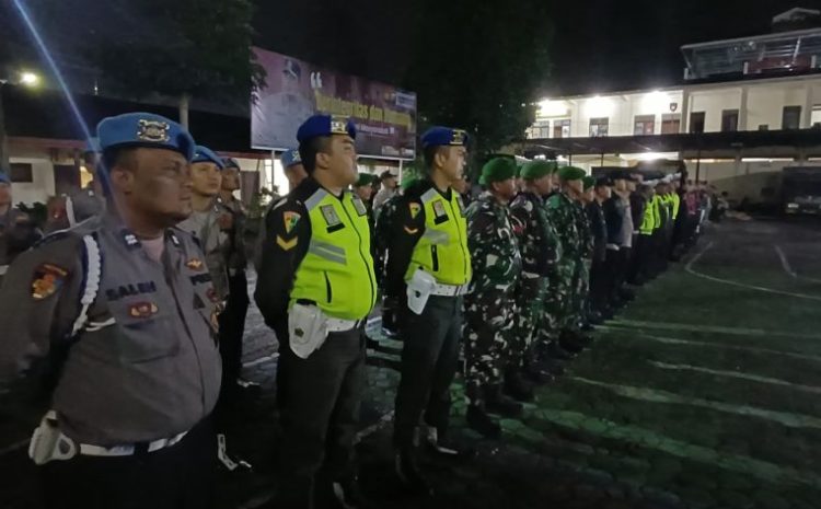 Antisipasi Dampak Pemadaman Listrik Bergilir, Polres Karo Gelar Patroli Gabungan Skala Besar