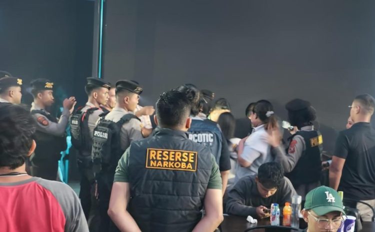 Polda Sumut Razia Tempat Hiburan Malam Amankan 4 Pengunjung Positif Narkotika