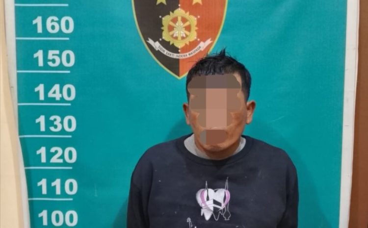 Sempat Kabur Pria 42 Tahun, Ditangkap Polsek Pantai Labu Pelaku Penikmat Narkoba Jenis Sabu