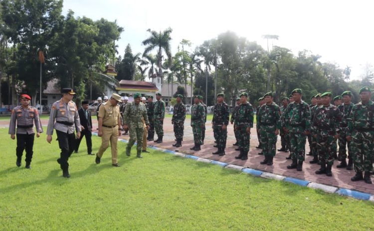 Polresta Deli Serdang Apel Pergeseran Pasukan Pengamanan Pilkades Serentak Gelombang II Tahun 2026