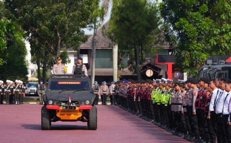 Apel Pasukan Operasi ASEAN U-19 Toba 2026, Polda Sumut Siap Amankan Turnamen Internasional