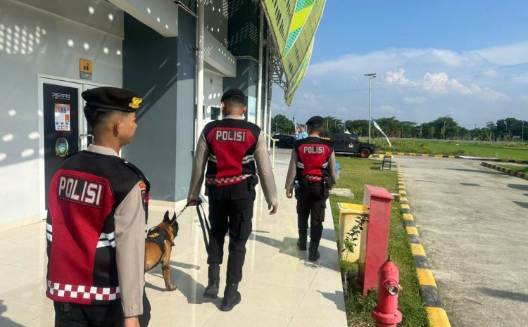  Unit Polsatwa K-9 Polda Sumut Perkuat Pengamanan ASEAN U-19 Boys Championship 2026
