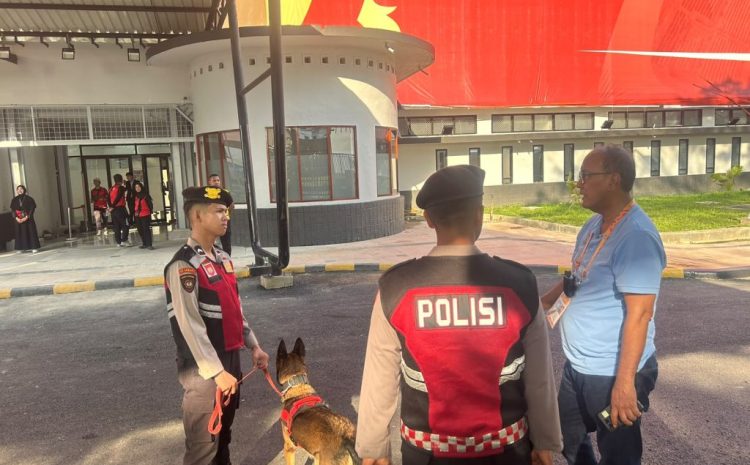 K-9 Polda Sumut Perkuat Pengamanan, Piala AFF U-19 2026 di Stadion Teladan Medan