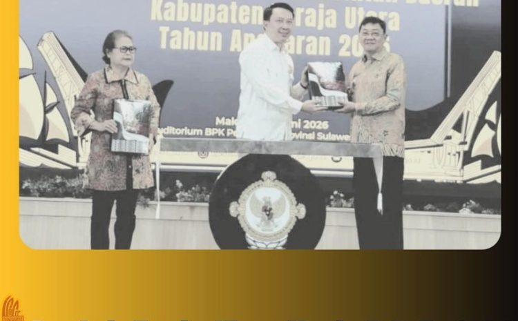  Kembali Pemkab Torut Raih Opini WTP ke-11 Berturut-turut Dari BPK, Laporan LKPD Tahun Anggaran 2026