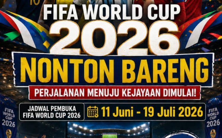  Piala Dunia 2026 Bergulir, Buka Nobar Di Hanggar Polda Sumut Gratis untuk Masyarakat Hingga Laga Final