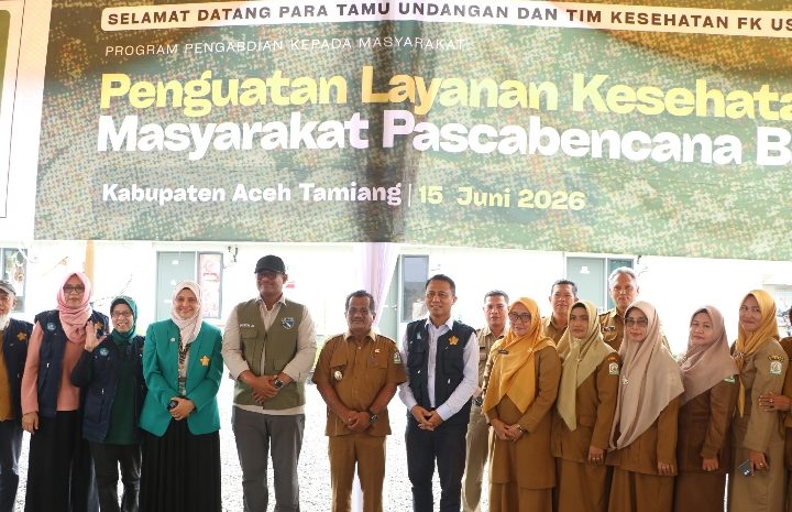 Wabup Aceh Tamiang Apresiasi Pengabdian Masyarakat USK untuk Pemulihan Kesehatan Penyintas Banjir