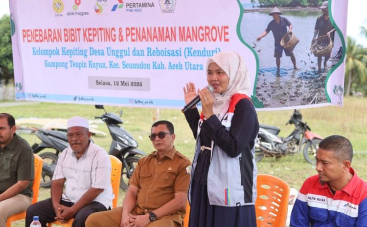 PHE NSO dukung Pelestarian Ekosistem dengan Menanam Ratusan Mangrove dan Melepas 700 Bibit Kepiting