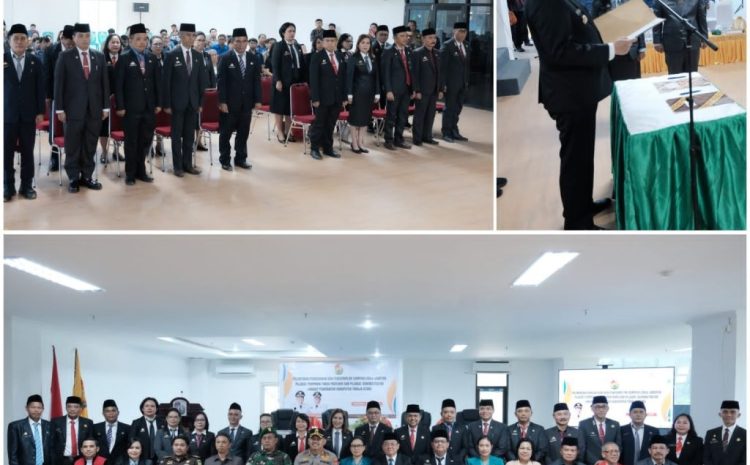  Bupati Toraja Utara Lantik 20 ASN, Tekankan Kinerja Berbasis Talenta dan Percepatan Program Strategis