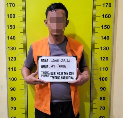  Berani Nyimpan Narkoba Pria 43 Thn Ditangkap Satresnarkoba Polresta Deli Serdang