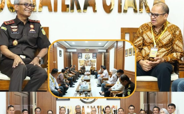 Kajatisu Muhibuddin Terima Kunjungan Ketua KPU Sumut, Perkuat Sinergi Pengawasan dan Penegakan Hukum