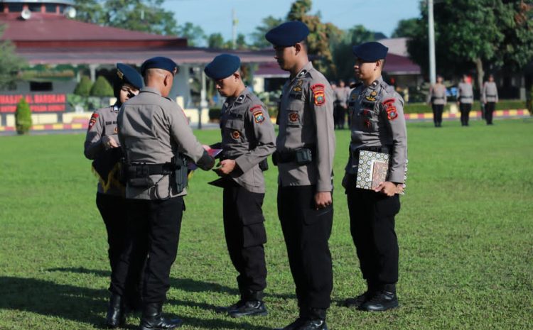 Sat Brimob Polda Sumut Tingkatkan Kemampuan Jibom dan Beri Penghargaan kepada Personel Berprestasi