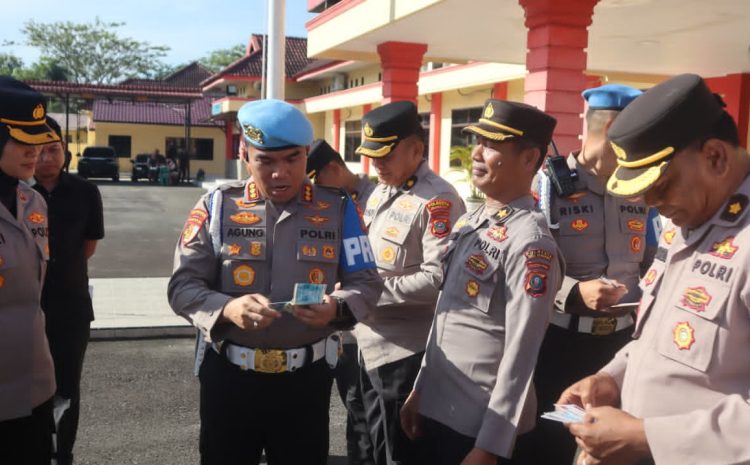 Bid Propam Polda Sumut Laksanakan Gaktibplin di Polresta Deli Serdang, Perkuat Disiplin dan Profesionalisme Personel