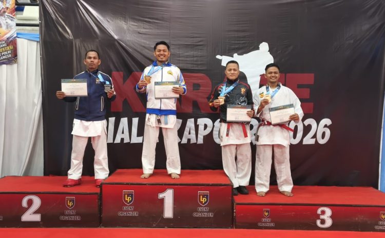 Personel Brimob Polda Sumut Torehkan Prestasi di Tingkat Nasional Borong Gelar Kejuaraan Karate Piala Kapolri 2026