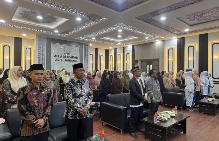 Wakil Bupati  Ismail,Resmi Buka Program Tahsin Al-Qur’an BKMT di Aceh Tamiang