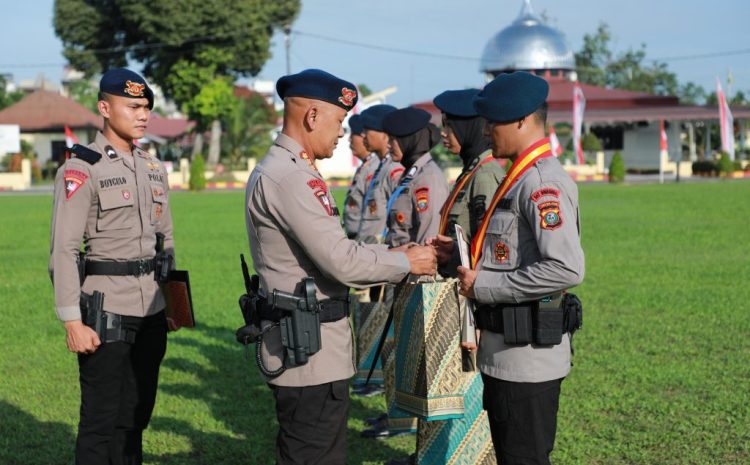 Apel Penyambutan Personel Dikbangspes Dansat Brimob Polda Sumut Tekankan Profesionalisme dan Budaya Prestasi