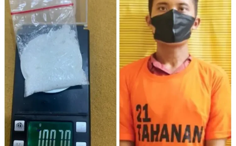  Gunakan Tehnik Under Cover, Seorang Pria Ditangkap Satresnarkoba Polres Binjai Beserta Barang Bukti