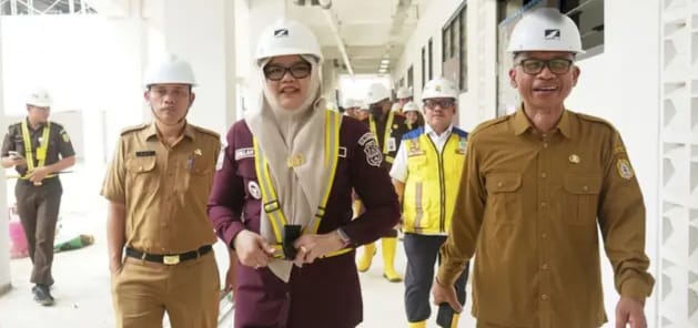  Bupati Tanjung Jabung Timur Apresiasi Progres Pembangunan Sekolah Rakyat di Geragai