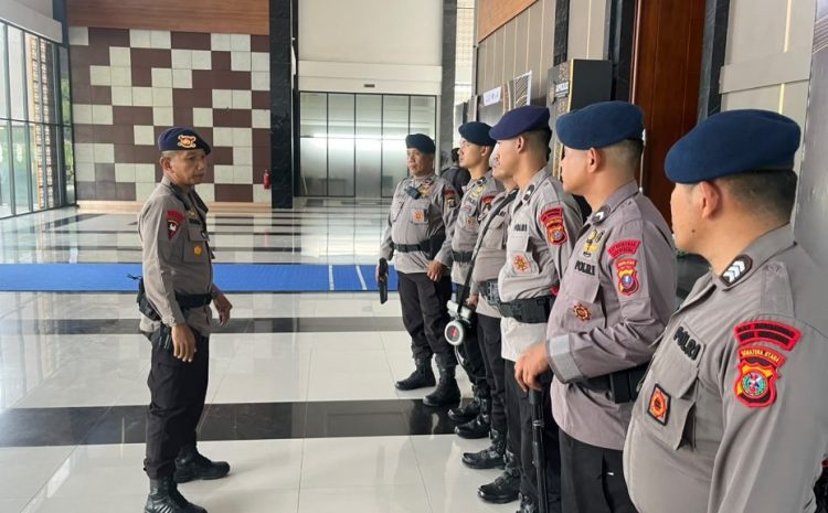  Pastikan Keamanan Ajang Pemilihan Ratu Otonomi, Tim Jibom Den Gegana Sat Brimob Sumut Sterilisasi Menyeluruh di Graha Bhineka Deli Serdang