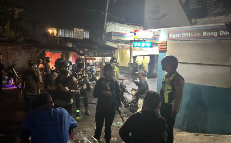  Malam Hingga Dini Hari, Brimob Sumut Perkuat Patroli Skala Besar di Belawan untuk Menjaga Stabilitas Kamtibmas