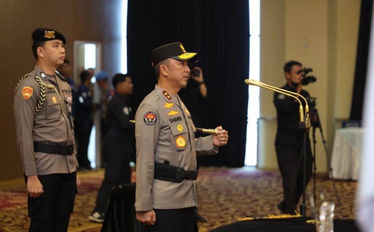  Sertijab PJU dan Kapolres Jajaran,Kapolda Sumsel Perkuat Transformasi Organisasi Polri Presisi
