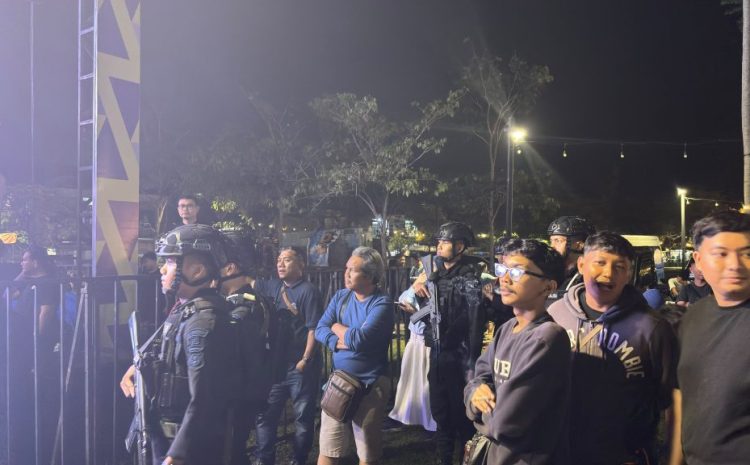  Brimob Sumut Perkuat KRYD dan Pengamanan Nobar Piala Dunia 2026 di Belawan, Wujudkan Rasa Aman bagi Masyarakat