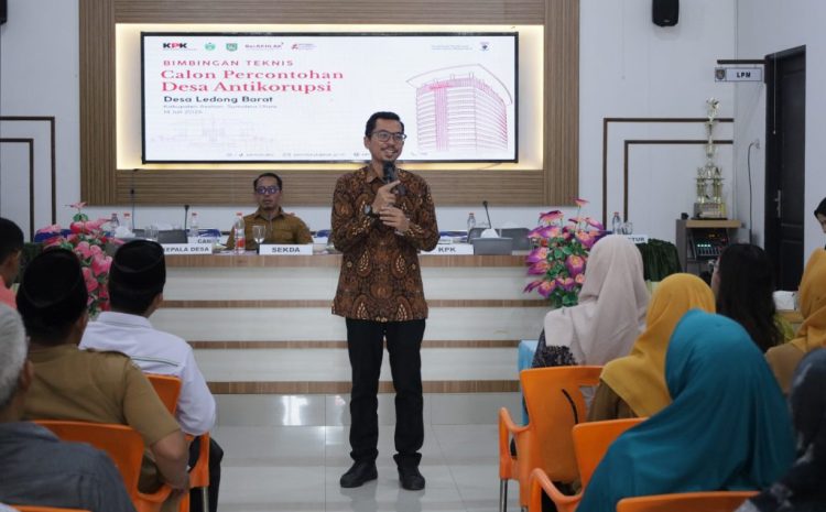 Kawal Capaian Desa Antikorupsi KPK Perkuat Tata Kelola Berintegritas di Asahan dan Ledong Barat