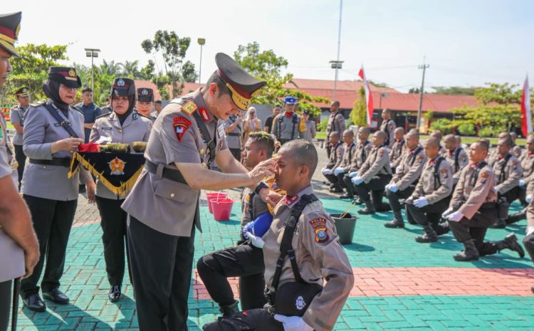  Pendidikan Bintara Polri TA 2026 Resmi Dimulai di SPN Hinai, Wakapolda Tekankan Moral, Integritas dan Pelayanan