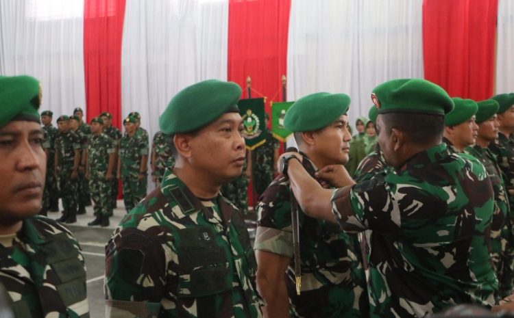  Estafet Kepemimpinan Bergulir, Danrem 011/Lilawangsa Pimpin Sertijab Lima Dandim Jajaran Korem