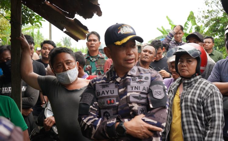  Humanis dalam Bertindak,Kodaeral I Angkatan Laut Kawal Ketahanan Pangan dan Dengarkan Aspirasi Masyarakat di Desa Limau Manis