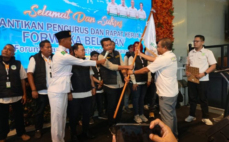  Pelantikan Forwaka Belawan, Tonggak Baru Membangun Pers Berintegritas dengan Memperkuat Sinergi Bersama Kejaksaan