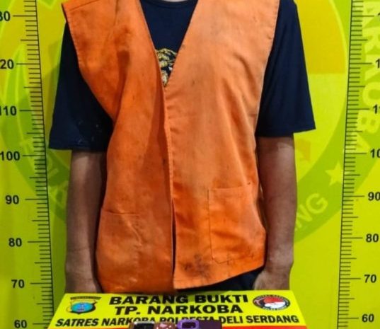  Satresnarkoba Polresta Deli Serdang Amankan  Pengedar Narkoba Beserta Barang Bukti